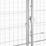 Perrera de exterior de acero galvanizado 7,26 m² de vidaXL, Casetas y cercados para perros - Ref: Foro24-3082308, Precio: 355...