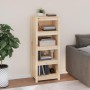 Estantería madera maciza de pino 50 x 35 x 125,5 cm de , Librerías y estanterías - Ref: Foro24-821709, Precio: 98,83 €, Descu...