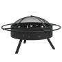 Brasero con atizador acero XXL 70 cm | Foro24.es | Tu tienda online para hogar, jardín y más Foro24.es