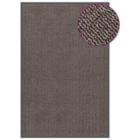 Felpudo de nudo marrón oscuro 120x180 cm de , Felpudos - Ref: Foro24-326942, Precio: 70,07 €, Descuento: -5%%