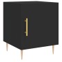 Mesita de noche madera de ingeniería negro 40x40x50 cm | Foro24.es | Tu tienda online para hogar, jardín y más Foro24.es