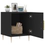Mesita de noche madera de ingeniería negro 40x40x50 cm | Foro24.es | Tu tienda online para hogar, jardín y más Foro24.es