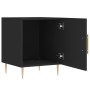 Mesita de noche madera de ingeniería negro 40x40x50 cm | Foro24.es | Tu tienda online para hogar, jardín y más Foro24.es