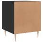 Mesita de noche madera de ingeniería negro 40x40x50 cm | Foro24.es | Tu tienda online para hogar, jardín y más Foro24.es