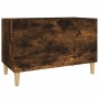 Mueble discos madera contrachapada roble ahumado 74,5x38x48 cm de , Almacenamiento para CD y DVD - Ref: Foro24-831962, Precio...