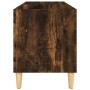 Mueble discos madera contrachapada roble ahumado 74,5x38x48 cm de , Almacenamiento para CD y DVD - Ref: Foro24-831962, Precio...