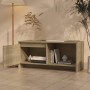Mueble para TV madera contrachapada roble Sonoma 90x35x40 cm de , Muebles TV - Ref: Foro24-809785, Precio: 56,82 €, Descuento: %