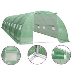 Invernadero 32 m² 8x4x2 m de , Invernaderos - Ref: Foro24-48162, Precio: 423,04 €, Descuento: %