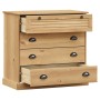 Cómoda VIGO madera maciza pino 80x40x76 cm de , Cajoneras - Ref: Foro24-353160, Precio: 171,75 €, Descuento: %