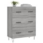 Aparador de madera de ingeniería gris Sonoma 69,5x34x90 cm | Foro24.es | Tu tienda online para hogar, jardín y más Foro24.es