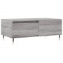 Mesa de centro madera contrachapada gris Sonoma 90x50x36,5 cm | Foro24.es | Tu tienda online para hogar, jardín y más Foro24.es