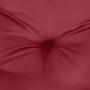 Cojín para muebles de palets tela rojo tinto 60x60x12 cm de , Cojines para sillas y sofás - Ref: Foro24-40973, Precio: 19,44 ...