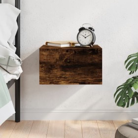 Comprar Mesita de noche de pared color roble