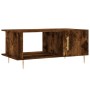 Mesa de centro madera contrachapada roble ahumado 90x50x40 cm | Foro24.es | Tu tienda online para hogar, jardín y más Foro24.es