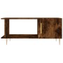 Mesa de centro madera contrachapada roble ahumado 90x50x40 cm | Foro24.es | Tu tienda online para hogar, jardín y más Foro24.es