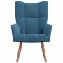 Sillón de relax de terciopelo azul en Sillones | Comprar online en Foru.es