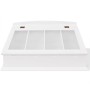 Cubertero estilo barroco MDF blanco de , Bandejas de cubiertos y utensilios - Ref: Foro24-242645, Precio: 71,03 €, Descuento: %