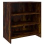 Aparador de madera de ingeniería roble ahumado 70x40,5x75 cm | Foro24.es | Tu tienda online para hogar, jardín y más Foro24.es
