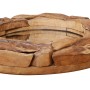 Espejo decorativo redondo teca 60 cm de , Espejos - Ref: Foro24-244560, Precio: 135,51 €, Descuento: -5%%