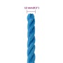 Cuerda de trabajo polipropileno azul 12 mm 25 m de , Sogas y cuerdas metálicas - Ref: Foro24-152977, Precio: 16,73 €, Descuen...