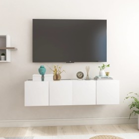 Muebles colgantes de TV 2 unidades blanco 60x30x30 cm de , Muebles TV - Ref: Foro24-804509, Precio: 76,15 €, Descuento: %