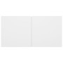 Muebles colgantes de TV 2 unidades blanco 60x30x30 cm de , Muebles TV - Ref: Foro24-804509, Precio: 76,15 €, Descuento: %