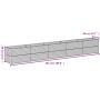 Jardinera acero corten 482x50x69 cm de , Maceteros y jardineras - Ref: Foro24-151988, Precio: 189,53 €, Descuento: %