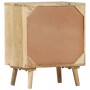 Mesita de noche de madera maciza de mango 40x30x50 cm | Foro24.es | Tu tienda online para hogar, jardín y más Foro24.es