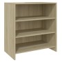 Aparador de madera contrachapada roble Sonoma 70x40,5x75 cm | Foro24.es | Tu tienda online para hogar, jardín y más Foro24.es