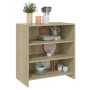Aparador de madera contrachapada roble Sonoma 70x40,5x75 cm | Foro24.es | Tu tienda online para hogar, jardín y más Foro24.es