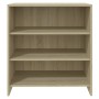 Aparador de madera contrachapada roble Sonoma 70x40,5x75 cm | Foro24.es | Tu tienda online para hogar, jardín y más Foro24.es