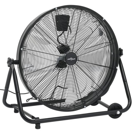Ventilador de tambor industrial negro 60 cm 172,5 W de , Ventiladores extractores - Ref: Foro24-51453, Precio: 132,63 €, Desc...