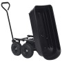 Carrito de mano basculante para jardín 300 kg 75 L negro de , Carretillas de carga - Ref: Foro24-92579, Precio: 158,51 €, Des...