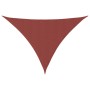 Toldo de vela triangular tela Oxford terracota 5x6x6 m de , Sombrillas - Ref: Foro24-135401, Precio: 47,18 €, Descuento: -5%%