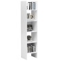 Estantería librería madera contrachapada blanco 40x35x180 cm de , Librerías y estanterías - Ref: Foro24-803398, Precio: 71,63...