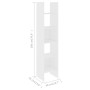 Estantería librería madera contrachapada blanco 40x35x180 cm de , Librerías y estanterías - Ref: Foro24-803398, Precio: 71,63...