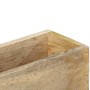 Revistero de pared madera maciza de mango 30x11x72 cm de , Librerías y estanterías - Ref: Foro24-286466, Precio: 79,40 €, Des...