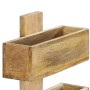 Revistero de pared madera maciza de mango 30x11x72 cm de , Librerías y estanterías - Ref: Foro24-286466, Precio: 79,40 €, Des...