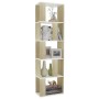 Estantería/divisor espacios blanco y roble sonoma 45x24x159 cm | Foro24.es | Tu tienda online para hogar, jardín y más Foro24.es