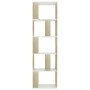 Estantería/divisor espacios blanco y roble sonoma 45x24x159 cm | Foro24.es | Tu tienda online para hogar, jardín y más Foro24.es