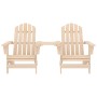 Sillas de jardín Adirondack con mesita madera maciza de abeto de , Sillas de jardín - Ref: Foro24-315892, Precio: 147,23 €, D...
