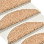 Alfombras de peldaños de escalera 15 uds dorado 56x17x3 cm de , Alfombrillas para escalones - Ref: Foro24-322378, Precio: 82,...