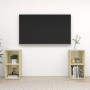 Muebles de salón de pared 2 pzas madera ingeniería roble Sonoma | Foro24.es | Tu tienda online para hogar, jardín y más Foro24.es