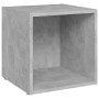 Muebles de salón 6 piezas madera de ingeniería gris hormigón de , Muebles TV - Ref: Foro24-3080055, Precio: 128,15 €, Descuen...
