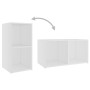 Mueble para TV madera contrachapada blanco 72x35x36,5 cm de , Muebles TV - Ref: Foro24-805525, Precio: 39,55 €, Descuento: -5%%