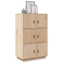 Aparador de madera maciza de pino 67x40x108,5 cm de , Aparadores - Ref: Foro24-820172, Precio: 152,73 €, Descuento: %