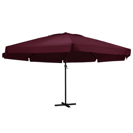 Sombrilla de jardín con palo de aluminio rojo burdeos 600 cm de , Sombrillas - Ref: Foro24-47374, Precio: 299,79 €, Descuento: %
