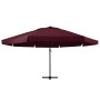 Sombrilla de jardín con palo de aluminio rojo burdeos 600 cm de , Sombrillas - Ref: Foro24-47374, Precio: 299,79 €, Descuento: %