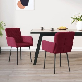 Comprar Sillas de comedor 2 unidades terciopelo