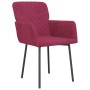 Sillas de comedor 2 unidades terciopelo rojo tinto | Foro24.es | Tu tienda online para hogar, jardín y más Foro24.es
